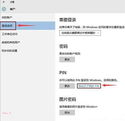 Win10系統(tǒng)PIN碼重置方法，教程