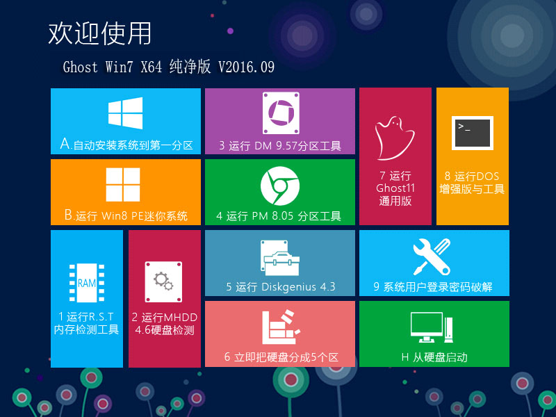 雨林木風系統(tǒng) Win7 SP1 X64 純凈版 V2016.09