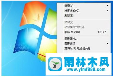 雨林木風(fēng)win7系統(tǒng)桌面圖標(biāo)太大怎么變小?