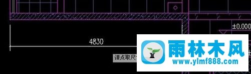 雨林木風win7系統(tǒng)使用cad標注尺寸的方法