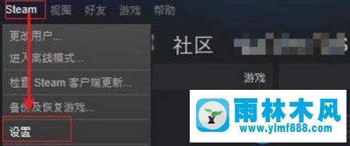 雨林木風(fēng)win10打開steam無法連接服務(wù)器的解決教程