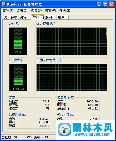 雨林木風(fēng)xp系統(tǒng)的任務(wù)管理器打不開了的解決辦法